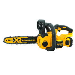  Brushless Compact Cordless Chain Saw,  0.043 in Bar/Chain