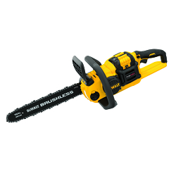 Brushless Cordless Chain Saw, 0.043 in Bar/Chain, 16 in L Bar/Chain
