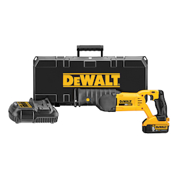 Cordless Reciprocating Saw Kit 1-1/8 in L Stroke