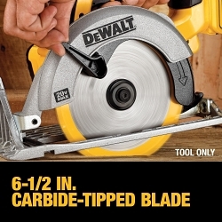 Cordless Circular Saw, 6-1/2 in Dia Blade, 5/8 in Arbor/Shank