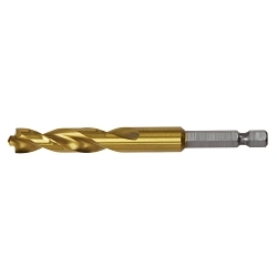 Heavy Duty Hex Shank Drill, 1/2 in Drill, 0.5 in Drill - Decimal Inch