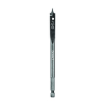 Heavy Duty Spade Bit, 3/8 in Dia, 6 in OAL, 1/4 in Shank
