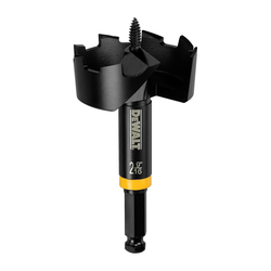 Heavy Duty Self-Feed Wood Drill Bit, 2-1/4 in Dia, 5-1/2 in OAL, 7/16 in Shank