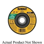 High Performance; Flat Depressed Center Grinding Wheel, 5 in Dia x 1/4 in THK