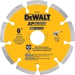 Segmented Rim Standard Diamond Saw Blade,  6 in Dia Blade