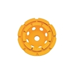  Double Row Surface Grinding Cup Wheel,  4 in Dia