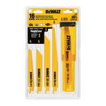 16-Piece Reciprocating Saw Blade Set, Bi-Metal Body