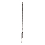 HIGH IMPACT CARBIDE; Hammer Drill Bit, 3/16 in Drill Bit, 25/64 in SDS-Plus Shank