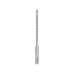 HIGH IMPACT CARBIDE; Hammer Drill Bit, 3/16 in Drill Bit, 25/64 in SDS-Plus Shank
