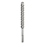 HIGH IMPACT CARBIDE; 4-Cutter Hammer Drill Bit, 1-1/4 in Drill Bit, 1-1/4 in SDS-Max Shank