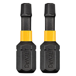 Impact Driver Bit, #3 Square Point, 1 in OAL, 1/4 in, Steel