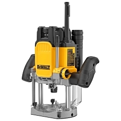 Router, 1/4, 1/2 in Chuck, 22000 rpm Speed, 3 hp, 3-3/16 in D Plunge