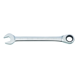 Non-Reversible Combination Wrench, 3/4 in Wrench, 12 Points