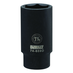 Deep Length Socket, 1/2 in, 1-1/8 in