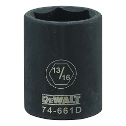 Socket, 1/2 in, 13/16 in