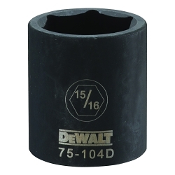 Socket, 1/2 in, 15/16 in