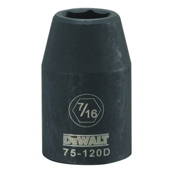 Socket, 1/2 in, 7/16 in