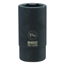 Deep Length Socket, 3/4 in, 1-3/16 in