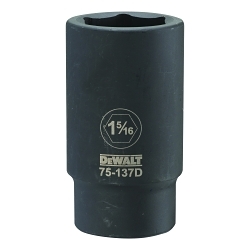 Deep Length Socket, 3/4 in, 1-5/16 in