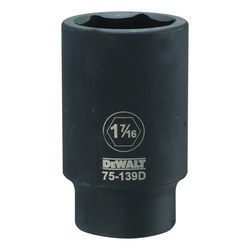 Deep Length Socket, 3/4 in, 1-7/16 in
