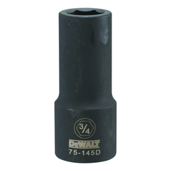 Deep Length Socket, 3/4 in, 3/4 in