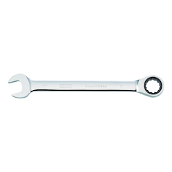 Non-Reversible Combination Wrench, 1 in Wrench, 12 Points
