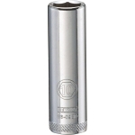 Deep Length Socket, 1/4 in Drive Hex Drive, 10 mm Socket Deep Socket, 6 Points