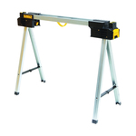 Folding Sawhorse, 900 lb Load, 5.31 in H x 4.72 in W, Metal