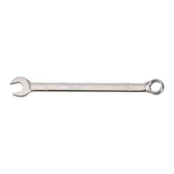 Combination Wrench, 5/8 in, 15 deg Offset, 7-15/16 in OAL, Steel, ASME B107.100