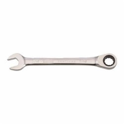 Non-Reversible Combination Wrench, 7/16 in Wrench, 12 Points