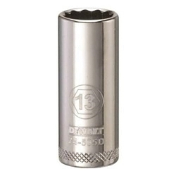 Deep Length Socket, 3/8 in, 13 mm, 12 Points