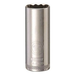 Deep Length Socket, 3/8 in, 15 mm, 12 Points