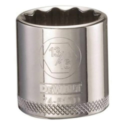 Socket, 3/8 in, 13/16 in, 12 Points