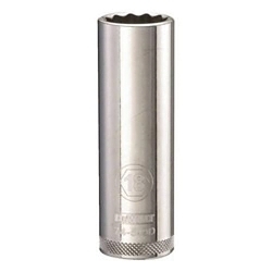 Deep Length Socket, 1/2 in, 18 mm, 12 Points