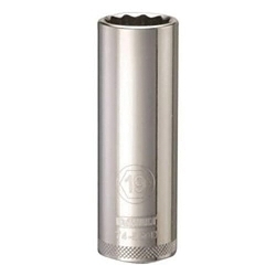 Deep Length Socket, 1/2 in, 19 mm, 12 Points