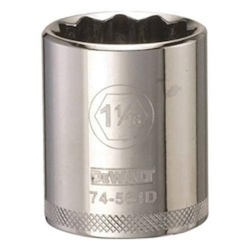 Socket, 1/2 in Hex Drive, 1-1/16 in, 12 Points