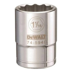 Socket, 3/4 in, 1-1/16 in, 12 Points