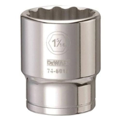 Socket, 3/4 in, 1-5/16 in, 12 Points