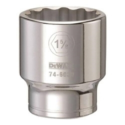 Socket, 3/4 in, 1-5/8 in, 12 Points