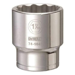 Socket, 3/4 in, 1-7/16 in, 12 Points