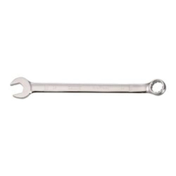 Combination Wrench, 20 mm, 15 deg Offset, 10-1/4 in OAL, Steel, ASME B107.100