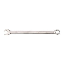 Combination Wrench, 7 mm, 15 deg Offset, 5-3/32 in OAL, Steel, ASME B107.100