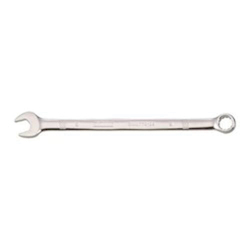 Combination Wrench, 9 mm, 15 deg Offset, 5-7/8 in OAL, Steel, ASME B107.100
