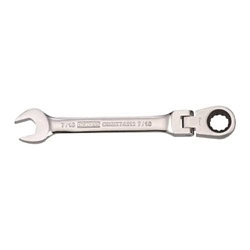 Flex Head Combination Wrench, 7/16 in, 12 Points