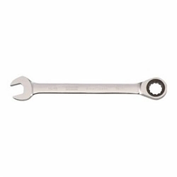 Non-Reversible Combination Wrench, 15/16 in Wrench, 12 Points