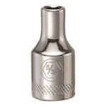 Socket, 1/4 in Hex Drive, 5/32 in, 6 Points