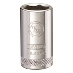 Socket, 1/4 in Hex Drive, 11/32 in, 6 Points
