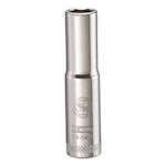 Deep Length Socket, 1/4 in Hex Drive, 9/32 in, 6 Points