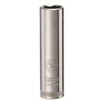 Deep Length Socket, 1/4 in Hex Drive, 11/32 in, 6 Points