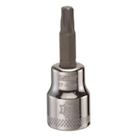 Socket Driver Bit, 3/8 in Drive, T30